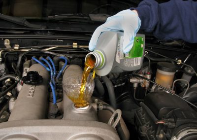 this image shows truck oil change services in Tyler, TX